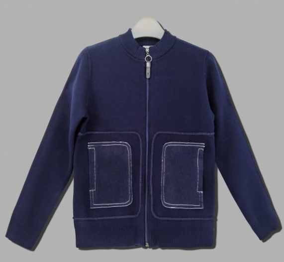 Кофта на застібці M71164 DELORAS