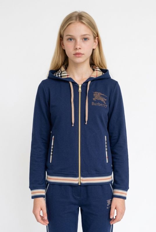 Кофта спортивна Bur-21357 BURBERRY ТУРЦІЯ