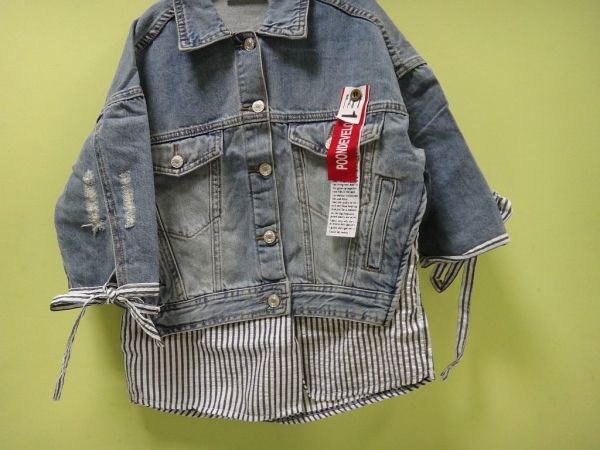 Джинсовая куртка XL702472 MODALORA